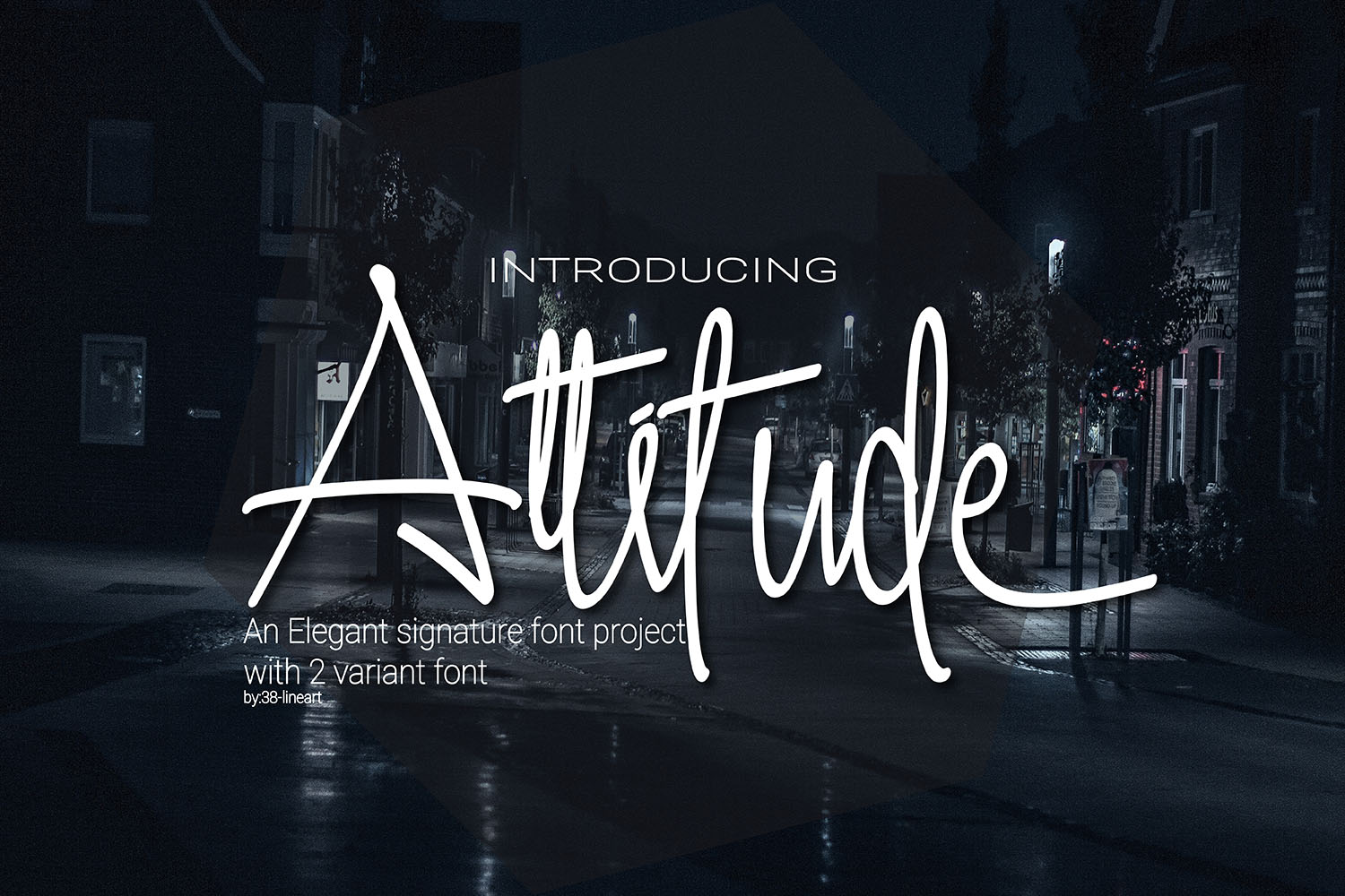 Attitude Script Font for Modern Business Branding