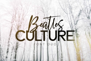 Beatles Culture Font for Crafters and Sellers