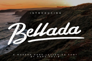 Bellada Extras: A Bold Script Font for Branding