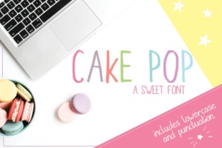Cake Pop Font: Sweet Sans Serif for Crafters
