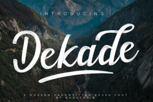 Dekade Font Review: The Ultimate Script for Modern Branding