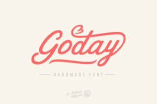 Goday: The Script Handwritten Font for Modern Editorial Design