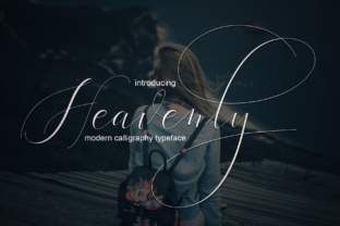 Heavenly Script: A Modern Typeface for Elegant Branding