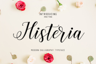 Histeria Script: Elegant Type for Web Headers