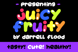Juicy Fruity Font for Bold Campaign Headlines