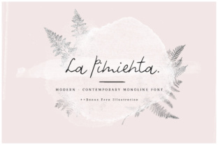 La Pimienta Font for Elegant Brand Identity