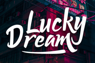 Lucky Dream Bold Typeface for Campaigns