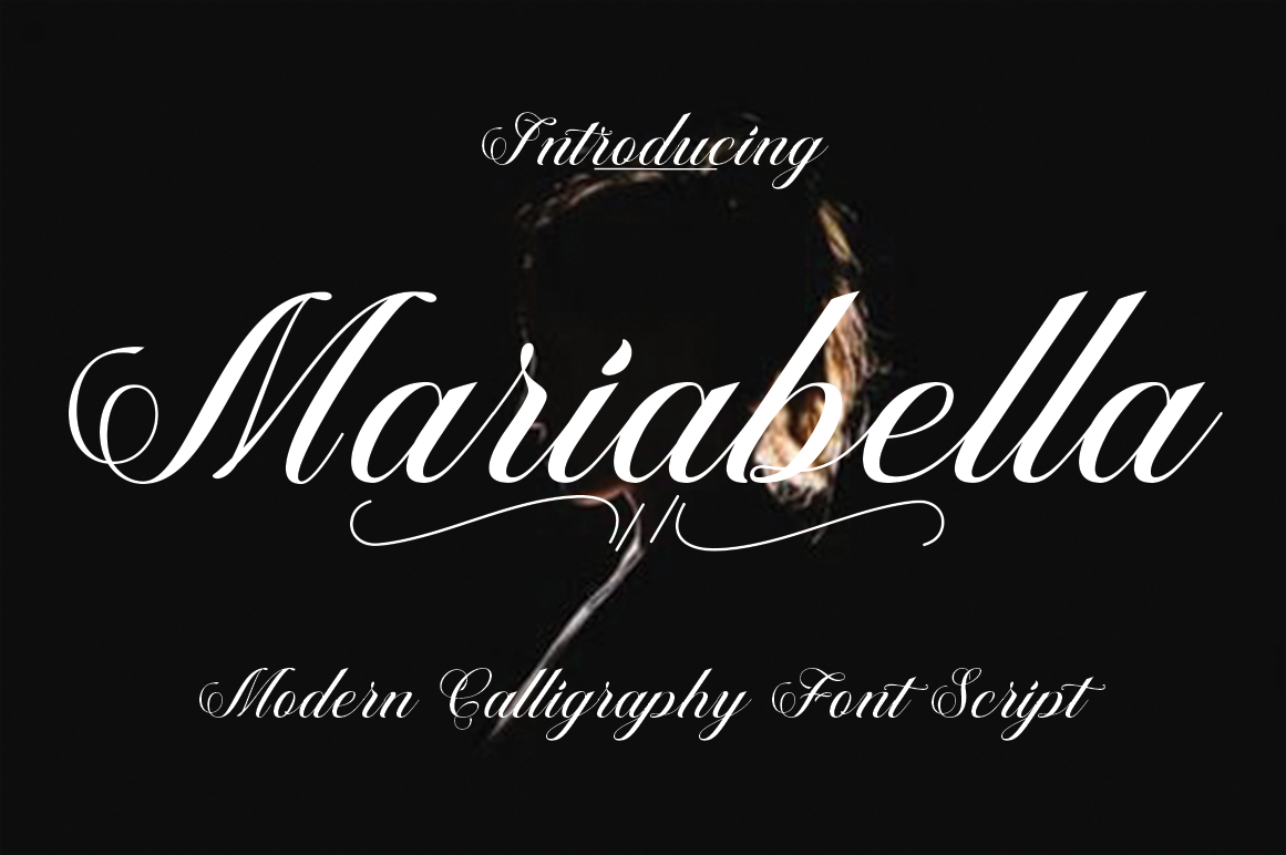 Mariabella: An Elegant Script Font for Editorial Design