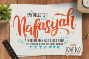 Nafasyah: A Premium Script Handwritten Font for Editorial Design