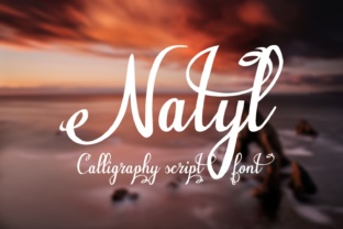 Natyl Font: Playful Script for Campaigns