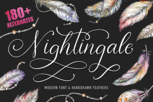 Nightingale Script Typeface for Elegant Branding