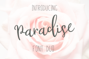 Paradise Script: A Handmade Font for Branding