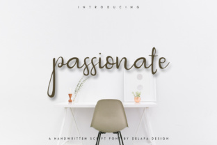 Passionate Font Review: A Stylish Script for Designers