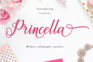 Princella Script Font for Handmade Branding