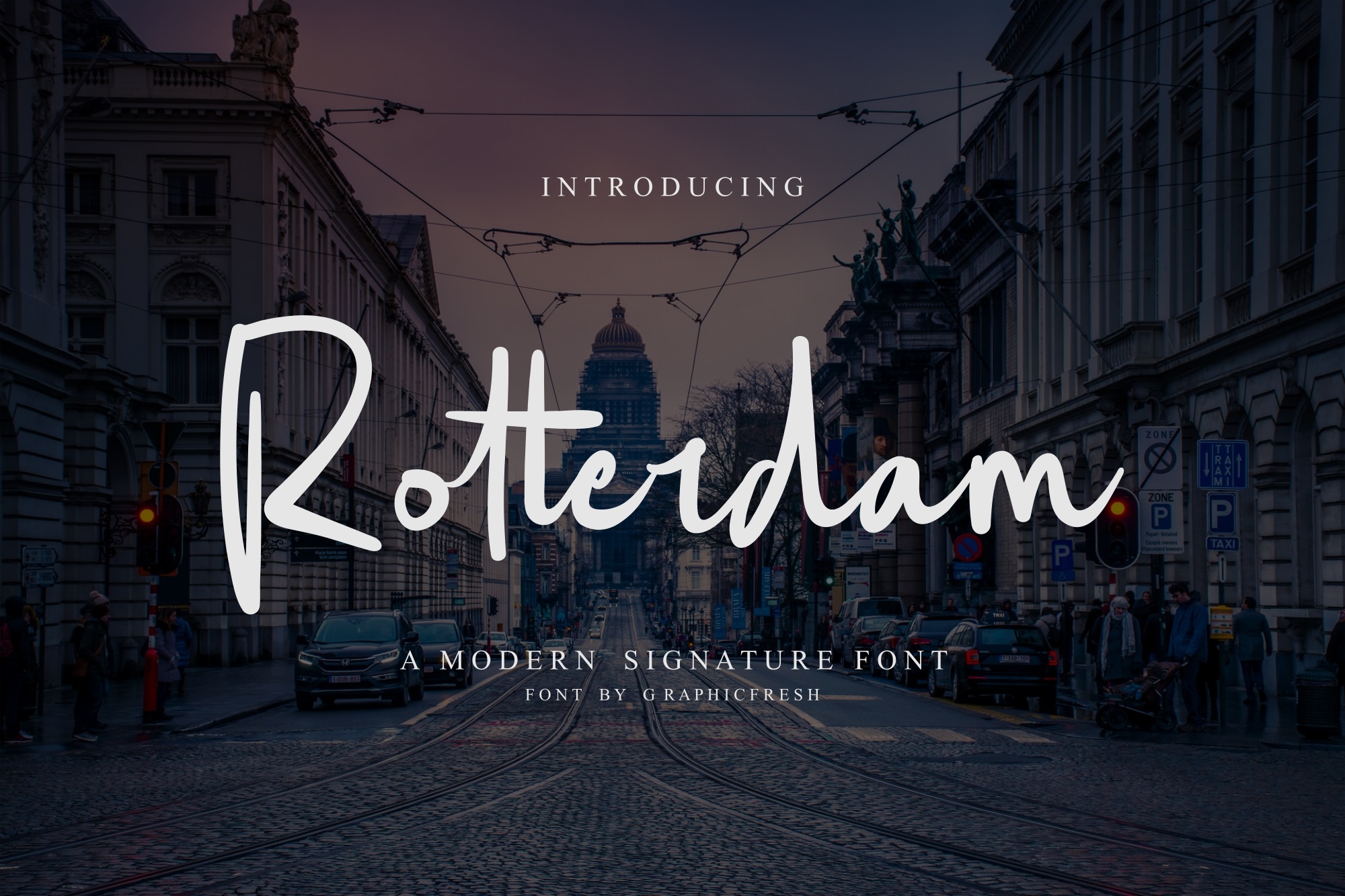Rotterdam Script Font for Handmade Branding