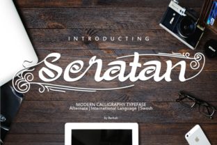 Seratan: A Funky Script Font for Branding