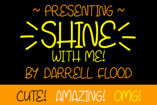 Shine with Me Font Review for Social Campaigns