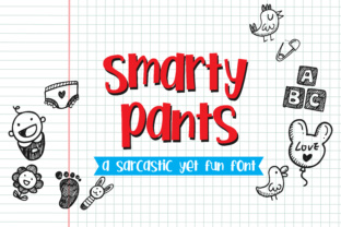 Smarty Pants: A Whimsical Sans Serif Font for Editors