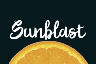 Sunblast Font Review: Legible Script for Branding