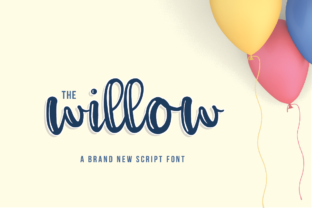 The Willow Script Font for Modern Web Design