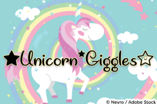 Unicorn Giggles Font for Magical Branding