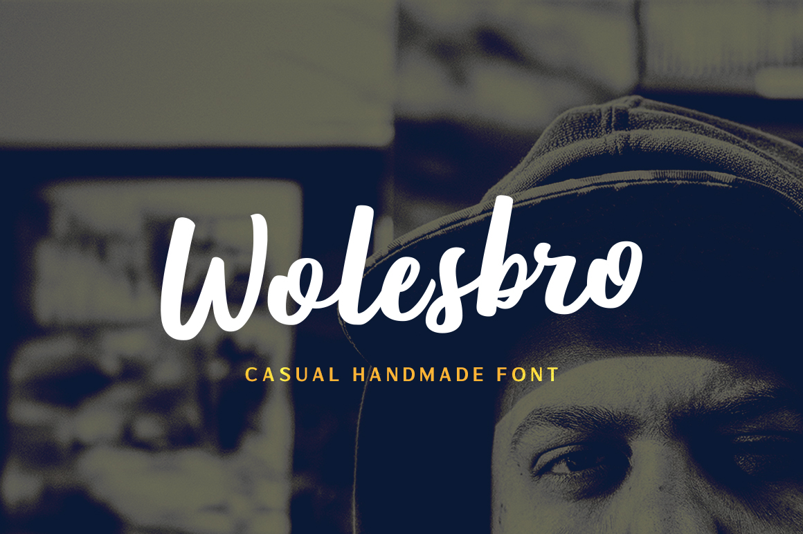 Wolesbro: The Brush Typeface for Modern Campaigns